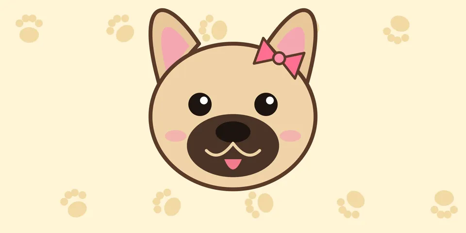 ハナちゃんのイラスト