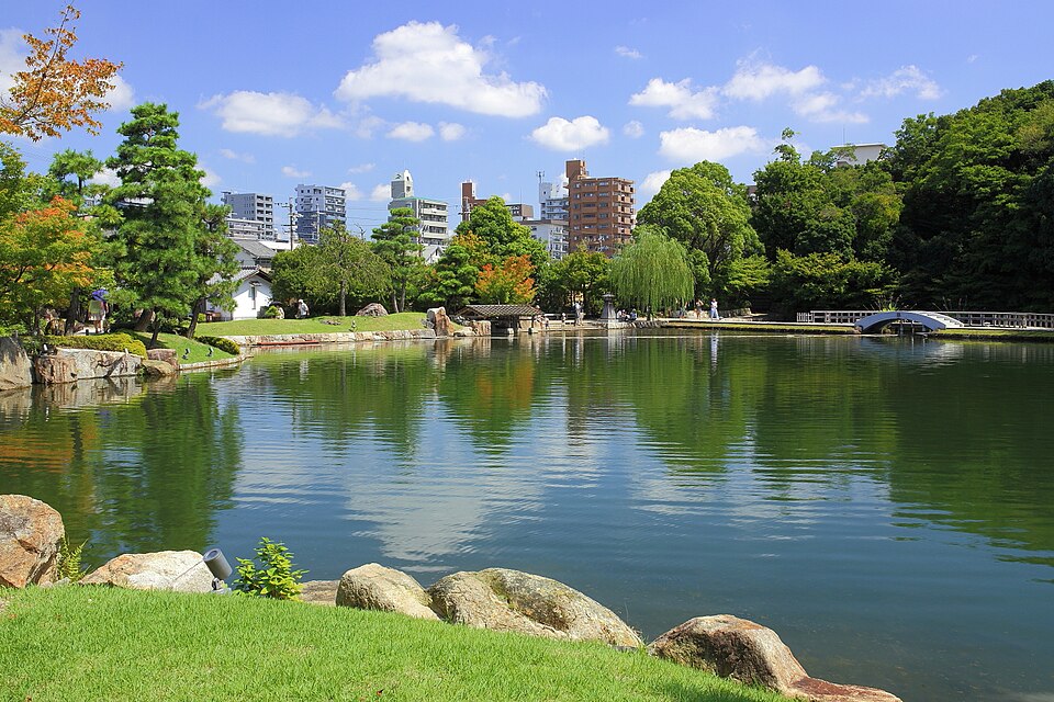 徳川園 龍仙湖
